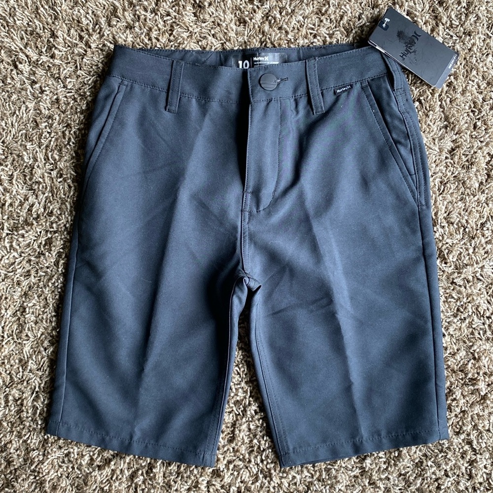 NWT Boys Hurley shorts - Black - Size 10